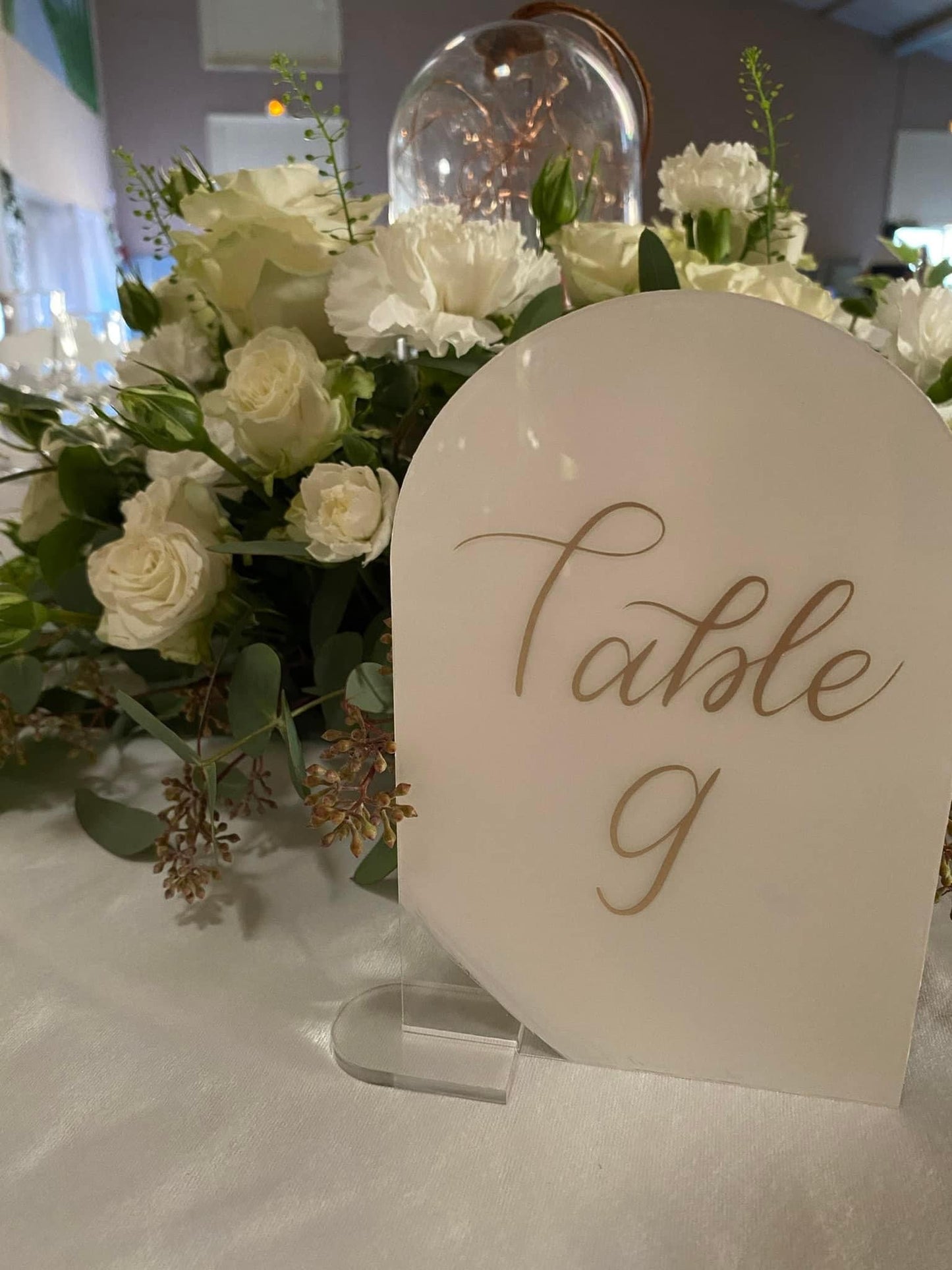 Numéro de table mariage